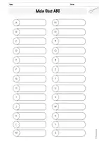 Vorschau - Arbeitsblätter - REZEPTE - ABC Liste / Arbeitsblatt - Seite 3