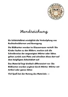 Vorschau - Arbeitsblätter - Schleichdiktat: Sommer (Kl. 1/2) - Seite 1