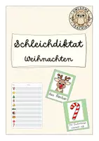 Vorschau - Arbeitsblätter - Materialpaket: Schleichdiktate Jahreszeiten - Seite 1