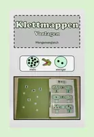 Vorschau - Mal- und Bastelvorlagen - Mengenvergleich "mehr oder weniger" mit Krokodil - Klettmappen - ZR05 - Deckblatt