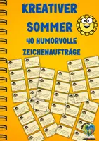 Vorschau - Arbeitsblätter - Wachsendes Materialpaket: Kreative Aufgaben für Kunst - Seite 1