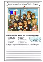 Vorschau - Arbeitsblätter - personnages importants pour l'histoire de la France - Seite 2