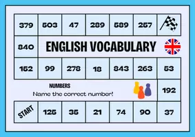 Vorschau - Spiele - Brettspiel Spiel Numbers Board Game English - Seite 1