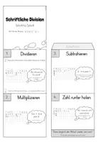 Vorschau - Arbeitsblätter - Mathe: Leporello/ Merkhilfe zur schriftlichen Division (Kl.4) - Seite 3