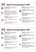 Vorschau - Poster - E-Mails kinderleicht! Tipps für gelungene E-Mails - Deckblatt
