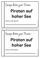 Vorschau - Arbeitsblätter - Escape Room - Piraten (fachübergreifend) - Seite 2