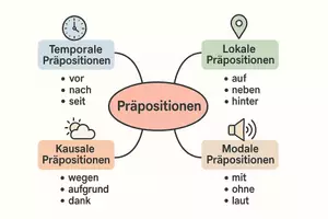 Vorschau - Arbeitsblätter - Arbeitsblatt "Präpositionen" + Onlineübung & MP3 + Mindmap + Infografik - Seite 3