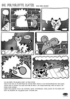 Vorschau - Arbeitsblätter - Textaufgabe: Gedichte als Comics: Die polyglotte Katze - Seite 2