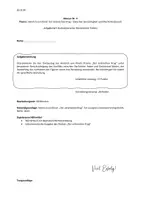 Vorschau - Klassenarbeiten - Klausur "Der zerbrochne Krug" Auftritt 10 mit EHZ - Deckblatt