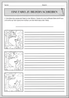Vorschau - Arbeitsblätter - Fabeln Klasse 5/6: Wachsendes Materialpaket - Seite 1