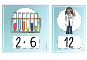 Vorschau - Präsentationen/Tafelbilder - Einmaleins 6er Reihe Tafelmaterial - Seite 3