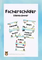 Vorschau - Poster - Klassenorganisation Materialpaket - Seite 1