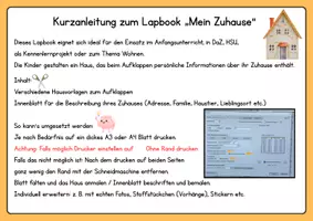 Vorschau - Arbeitsblätter - Materialpaket Wohnen - Lapbook, Tafelbilder & Arbeitsblätter (2./3. Klasse) - Seite 2