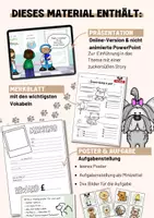 Vorschau - Unterrichtsreihen - Describing a pet | Missing pets | Materialpaket - Seite 1