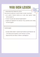 Vorschau - Arbeitsblätter - Lesetagebuch zu Vorstadtkrokodile (differenziert) - Seite 1
