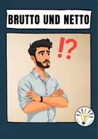 Vorschau - Arbeitsblätter - Brutto und Netto (Gehaltsabrechnung) - Deckblatt