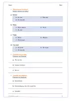 Vorschau - Arbeitsblätter - Vokabelübung Basics Part 2 Grundwortschatz | LRS freundlich - Seite 2