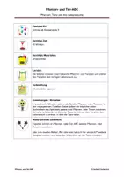 Vorschau - Arbeitsblätter - Das Pflanzen- und Tier-ABC mit Lösungen - Seite 1