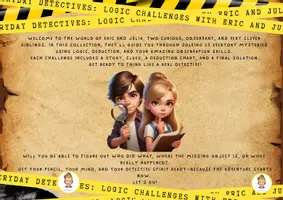 anteprima - Esercizi - Everyday Detectives: 15 logic challenges (Reading Comprehension and Logic) - Pagina 2