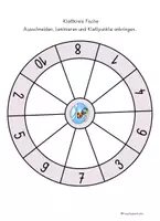 Vorschau - Stationenlernen - Zählen bis 10 - Fische, Klettkreis, Klammerkarten & Klebekreise - Seite 3