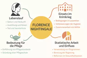 Vorschau - Arbeitsblätter - Lernposter + Arbeitsblätter zum Thema "Florence Nightingale" + Lösung & MP3 + Mindmap + Infografik - Seite 3