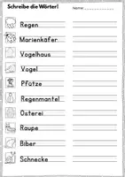 Vorschau - Arbeitsblätter - Der Frühling - Arbeitsblätter - Seite 2