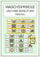 Vorschau - Spiele - Waschsymbole und ihre Bedeutung - Domino - Deckblatt