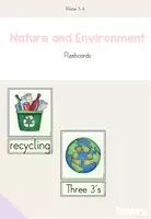 Vorschau - Bildkarten - Picture + Word Cards/ Flashcards "Nature and Environment" - Deckblatt