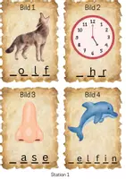 Vorschau - Stundenentwürfe - Drachen Escaperoom Deutsch Klasse 2-3 Stundenentwurf - Seite 3