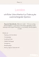 Vorschau - Stundenentwürfe - Unterrichtsentwurf zum Thema "London" - Deckblatt