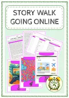 Vorschau - Arbeitsblätter - STORY WALK - MEDIA / GOING ONLINE (3-fach differenziert) - Deckblatt