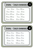 Vorschau - Stationenlernen - Längen umwandeln - Arbeitsblätter - Seite 3