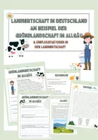 Vorschau - Arbeitsblätter - Grünlandwirtschaft im Allgäu - Deckblatt