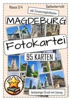 Vorschau - Bildkarten - Magdeburg FOTOKARTEI Sachsen Anhalt Hauptstadt - Deckblatt