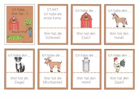 Vorschau - Spiele - Lesespiel Bauernhof - Seite 2