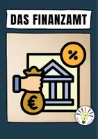 Vorschau - Arbeitsblätter - Das Finanzamt (Lückentext mit Lösungen) - Deckblatt