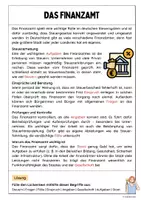 Vorschau - Arbeitsblätter - Das Finanzamt (Lückentext mit Lösungen) - Seite 2