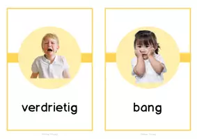 Voorbeeld - Emotiekaarten - Pagina 1