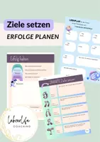 Vorschau - Arbeitsblätter - Lerncoaching mein Lernplan und smarte Ziele setzen Hilfe für Schüler:innen - Deckblatt