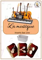 Aperçu - Apprentissages en autonomie - Inserts bac livv : La musique - Page de couverture