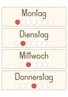Vorschau - Poster - Kalenderkarten für Tafel, Sitzkreis oder DIY-Holzbrett - Seite 1