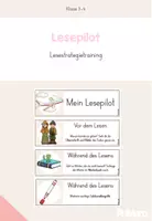 Vorschau - Bildkarten - Lesepilot - Lesestrategietraining - Deckblatt