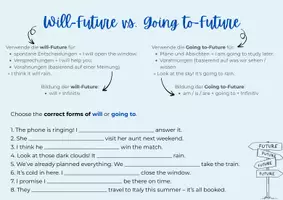 Vorschau - Poster - KOSTENLOS! Mini-Poster: Will-Future vs. Going to-Future - Seite 3