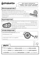 Vorschau - Arbeitsblätter - Getriebearten - Arbeitsblatt / Merkblatt - Seite 2