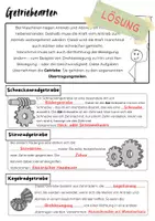 Vorschau - Arbeitsblätter - Getriebearten - Arbeitsblatt / Merkblatt - Seite 3