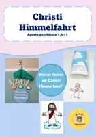 Vorschau - Mal- und Bastelvorlagen - Christi Himmelfahrt - Deckblatt