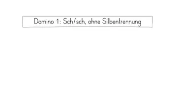 Vorschau - Spiele - Freiarbeitsmaterial Deutsch: Lesedomino zum Laut Sch (Kl. 1/2) - Seite 3