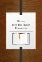 Vorschau - Test - Geschichte bilingual: Test French Revolution - Deckblatt