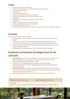 Vorschau - Stundenentwürfe - Case Management & systemische Fallarbeit, 4-8 UE, Lernfeld 6: „Kinder, Jugendliche und junge Erwachsene bei der Bewältigung besonderer Lebenssituationen unterstützen“ - Seite 1
