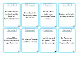 Vorschau - Bildkarten - Kreatives Schreiben - 124 Impulskarten - Seite 1